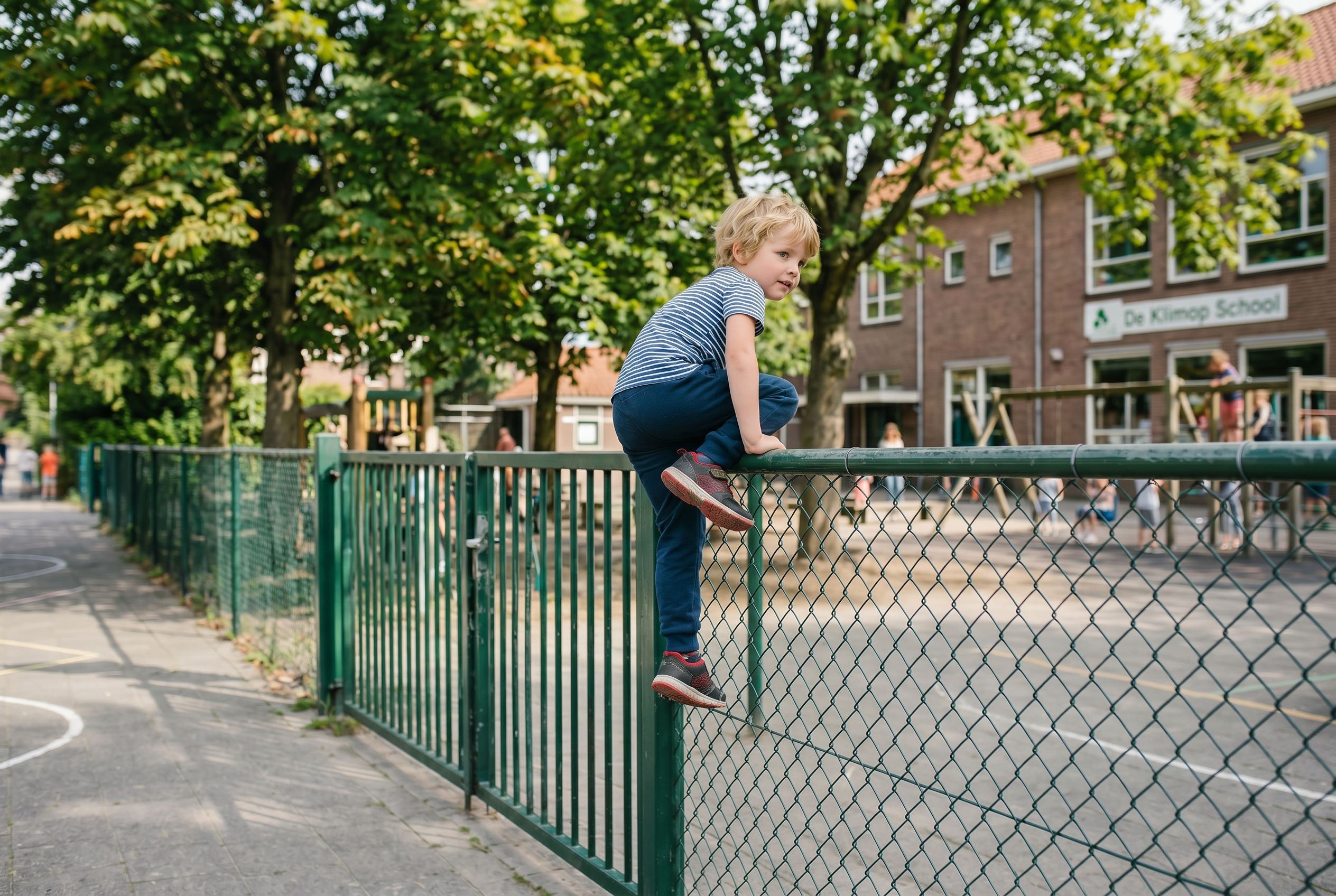 Campagnebeeld Welkom op het schoolplein